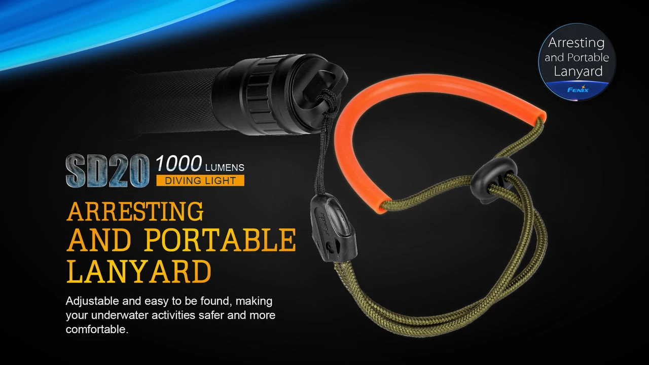 Fenix SD20 LED Diving Light 8 Fenix SD20 LED Diving Light - Image 8