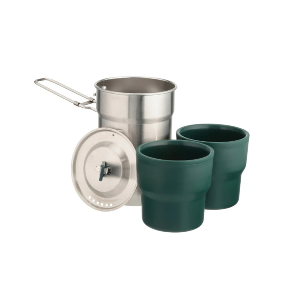Stanley Adventure Camp Cook Set - Stainless Steel 24oz 1 Stanley Adventure Camp Cook Set - Stainless Steel 24oz
