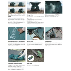 DoD Ouchi Tent -Outdoor Gear T4 825 BL 4