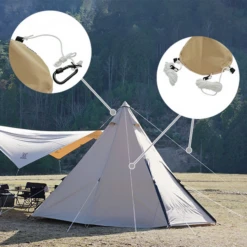 DoD Tongari Hat - One Pole Tent Cap -Outdoor Gear TG1 768 BK 9 600x600 7d734073 3cea 44a0 97db 9b3ae19c47c6