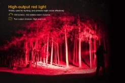 Fenix TK25 LED Flashlight RB Version Black -Outdoor Gear TK25RB Hunting Flashlight Red Light