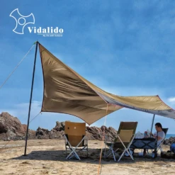 Vidalido Butterfly Tarp L - Tan 17 Vidalido Butterfly Tarp L - Tan -Outdoor Gear TP 500 2