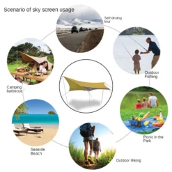 Vidalido Small Butterfly Tarp -Outdoor Gear TT 340