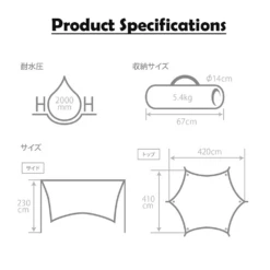 DoD Itsuka No Tarp -Outdoor Gear TT5 631 BK 4 1897d0cf 60e1 4edc 86b3 fc2cc31e333c