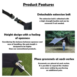 DoD Itsuka No Tarp -Outdoor Gear TT5 631 BK 7 1936d04f 3b6b 4d52 99b2 86bef2e924c2