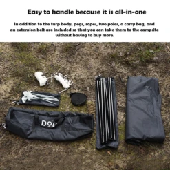 DoD Itsuka No Tarp -Outdoor Gear TT5 631 BK 9 b42eb850 ba82 41b4 a60f ca5eb00f994c