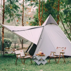 Vidalido 3 - 4 Person Automatic Teepee Tent 15 Vidalido 3 - 4 Person Automatic Teepee Tent -Outdoor Gear TV 063 TAN 4