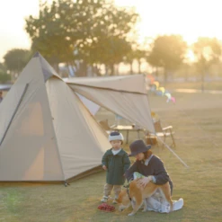 Vidalido 3 - 4 Person Automatic Teepee Tent 16 Vidalido 3 - 4 Person Automatic Teepee Tent -Outdoor Gear TV 063 TAN 7