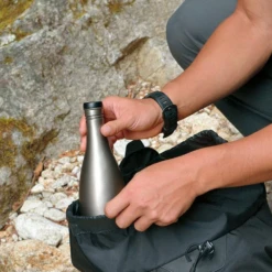 Snow Peak Titanium Sake Bottle -Outdoor Gear TW 540 04
