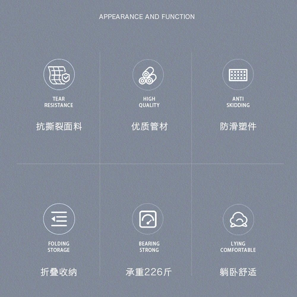 Adventurer Tanxianzhe Portable Campbed Khaki 4 Adventurer Tanxianzhe Portable Campbed Khaki - Image 4