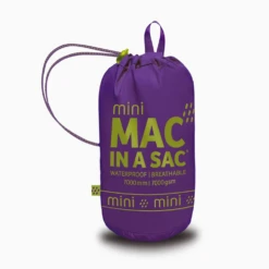Mac In A Sac Mini Origin Unisex Waterproof Packable Jacket -Outdoor Gear Violet 3