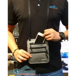 Cocoon Secret Neck Wallet- Grey -Outdoor Gear YNW 1 07