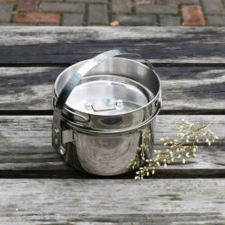 Ace Camp Stainless Steel Cooking Set -Outdoor Gear ae45f4084c21d03cd7675b11b523672f