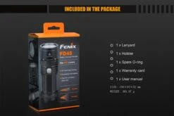 Fenix FD45 Ledflashlight 900 Lumen Black -Outdoor Gear fenix fd45 focus flashlight package