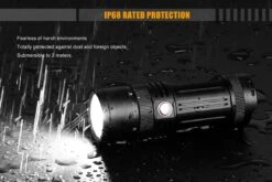 Fenix FD45 Ledflashlight 900 Lumen Black -Outdoor Gear fenix fd45 focus flashlight waterproof