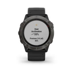 Garmin Fenix 6X GPS Watch - Sapphire Carbon Gray -Outdoor Gear fenix6X Sapphire HR 1002