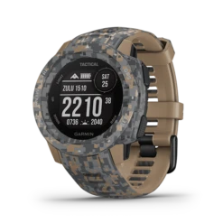 Garmin Instinct Tactical Camo GPS Smartwatch -Outdoor Gear instinct tractical camo tan image 01