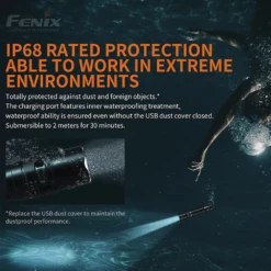 [Special Bundle 2 For 1] Fenix PD36R Rechargeable Flashlight + (Free) E01 V2.0 -Outdoor Gear pd36r e01 v2.0 06 1