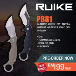 [PRE-ORDER]Ruike P881 -Outdoor Gear ruike p881.A