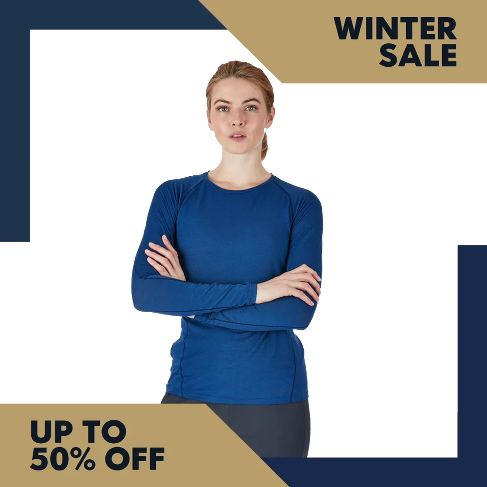 Rab Forge Long Sleeve Tee Women's - Blueprints 1 Rab Forge Long Sleeve Tee Women's - Blueprints