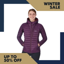 Rab Microlight Jacket Women's - Eggplant