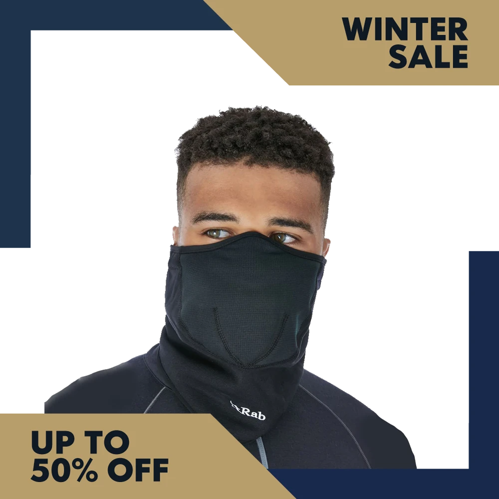 Rab Shadow Neck Shield - Black 1 Rab Shadow Neck Shield - Black