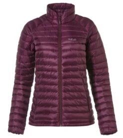 Rab Microlight Jacket Women's - Eggplant -Outdoor Gear womens microlight jacket eggplant QDA 95 EG