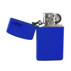 Zippo 1630ZL Slim Royal Blue Matte With Zippo Logo - Refillable Windproof Lighter -Outdoor Gear zippo 1630 3