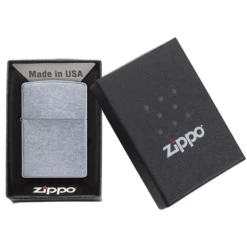 Zippo 207 Classic Street Chrome - Refillable Windproof Lighter -Outdoor Gear zippo 207 1