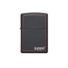 Zippo 218ZB Classic Black And Red Zippo - Refillable Windproof Lighter