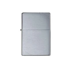 Zippo 230 Brushed Chrome Vintage With Slashes - Refillable Windproof Lighter