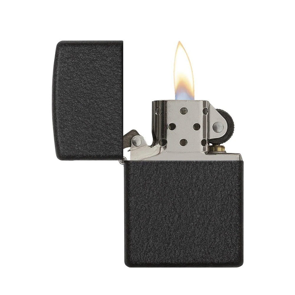 Zippo 236 Classic Black Crackle™ - Refillable Windproof Lighter 2 Zippo 236 Classic Black Crackle™ - Refillable Windproof Lighter - Image 2
