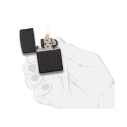 Zippo 236 Classic Black Crackle™ - Refillable Windproof Lighter 9 Zippo 236 Classic Black Crackle™ - Refillable Windproof Lighter -Outdoor Gear zippo 236 5