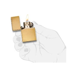Zippo 240 Brushed Brass Vintage With Slashes 8 Zippo 240 Brushed Brass Vintage With Slashes -Outdoor Gear zippo 240 5