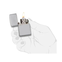 Zippo 250 Classic Lighter Windproof - Refillable Windproof Lighter -Outdoor Gear zippo 250 6