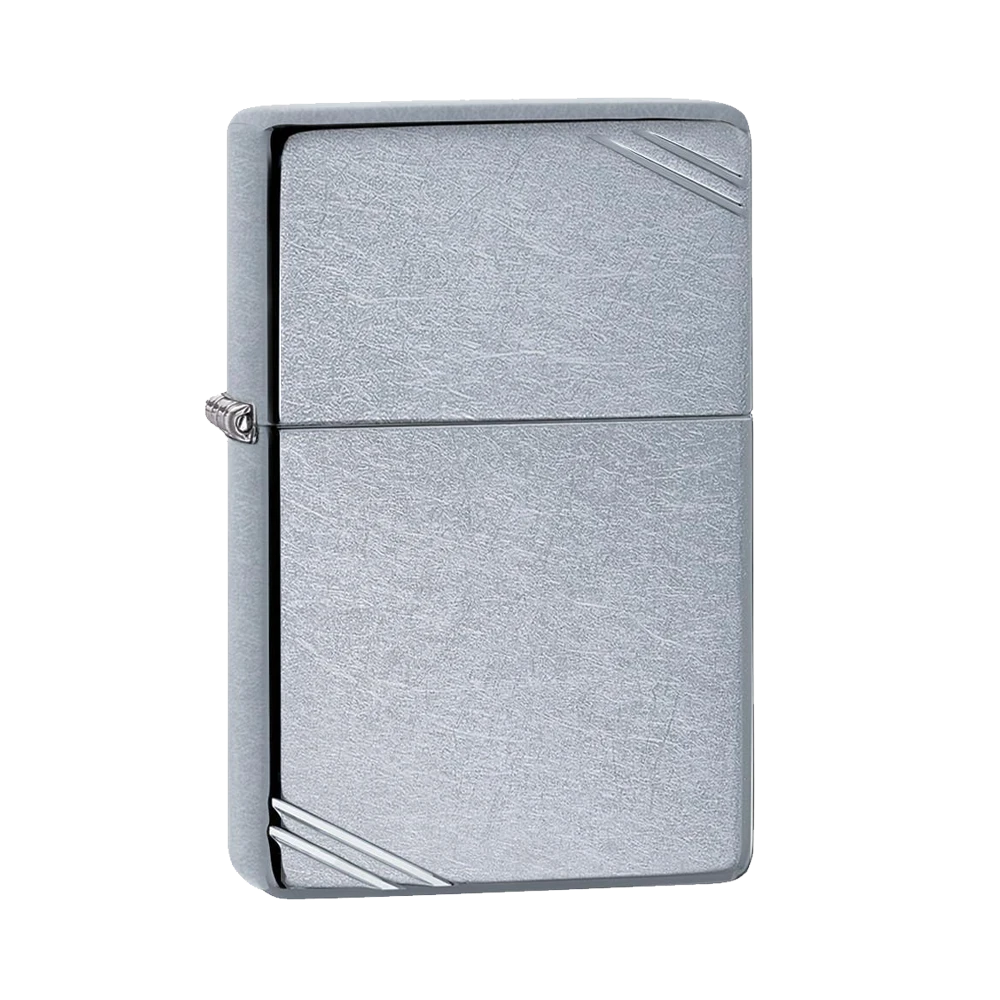 Zippo 267 Street Chrome™ Vintage With Slashes - Refillable Windproof Lighter 2 Zippo 267 Street Chrome™ Vintage With Slashes - Refillable Windproof Lighter - Image 2